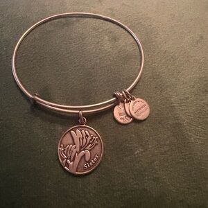 Alex and Ani Silver Sister Bracelet